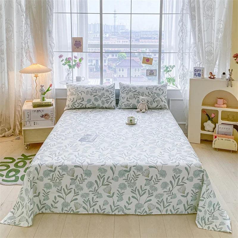 Lençol de Algodão Xadrez Kasa e Co   Estilo e Conforto para sua Cama