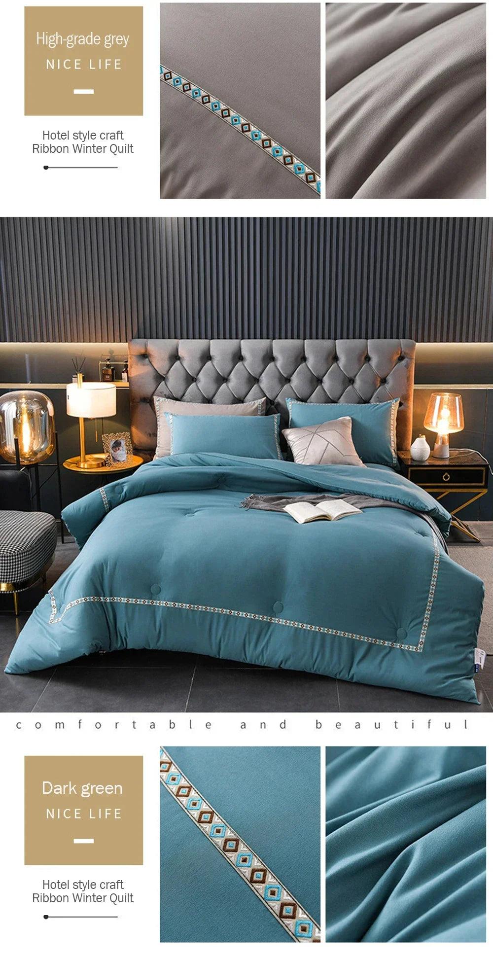 Edredom de Veludo Ultra Macio Luxo e Aconchego para Suas Noites