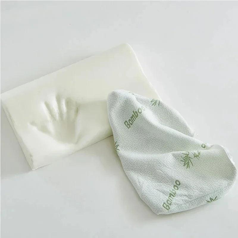 Kit 2 Travesseiros Magnéticos - Fibra de Bambu - Espuma Lenta de Memória