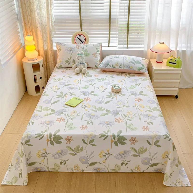 Lençol de Algodão Xadrez Kasa e Co   Estilo e Conforto para sua Cama