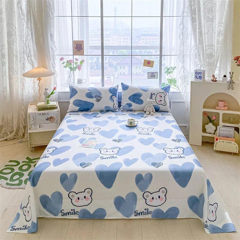 Lençol de Algodão Xadrez Kasa e Co   Estilo e Conforto para sua Cama