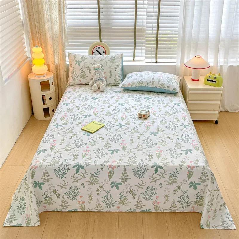 Lençol de Algodão Xadrez Kasa e Co   Estilo e Conforto para sua Cama