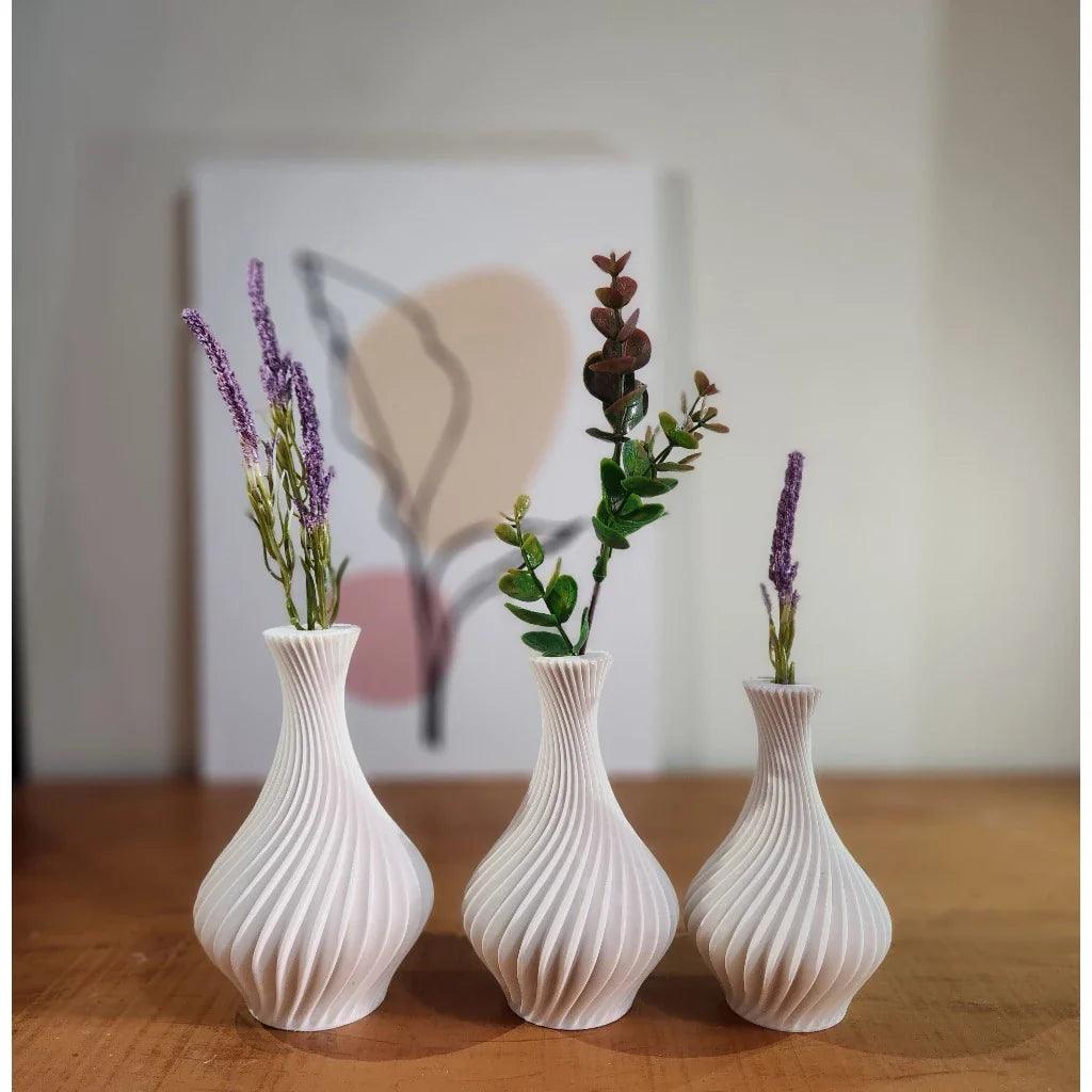 Kit 3 Vasos Decorativos