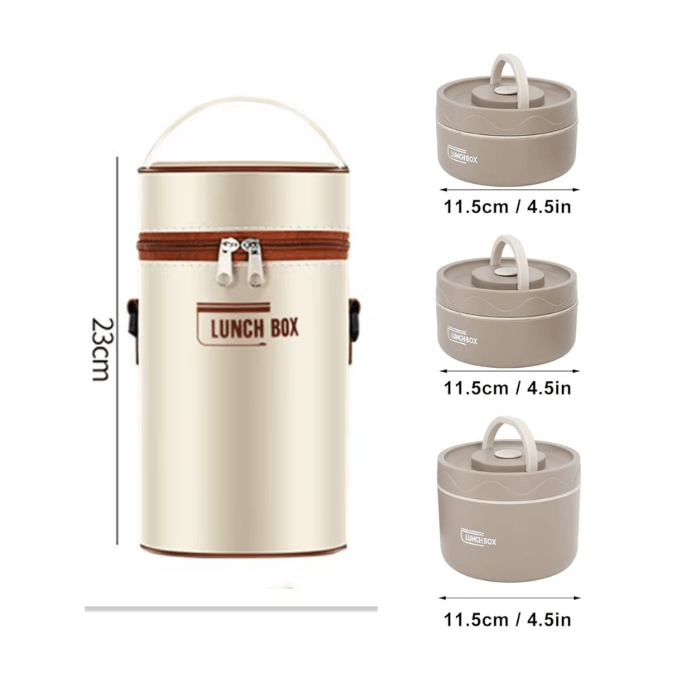 Kit Potes Térmicos Lunchbox Lavín: Praticidade e Organização para Suas Marmitas