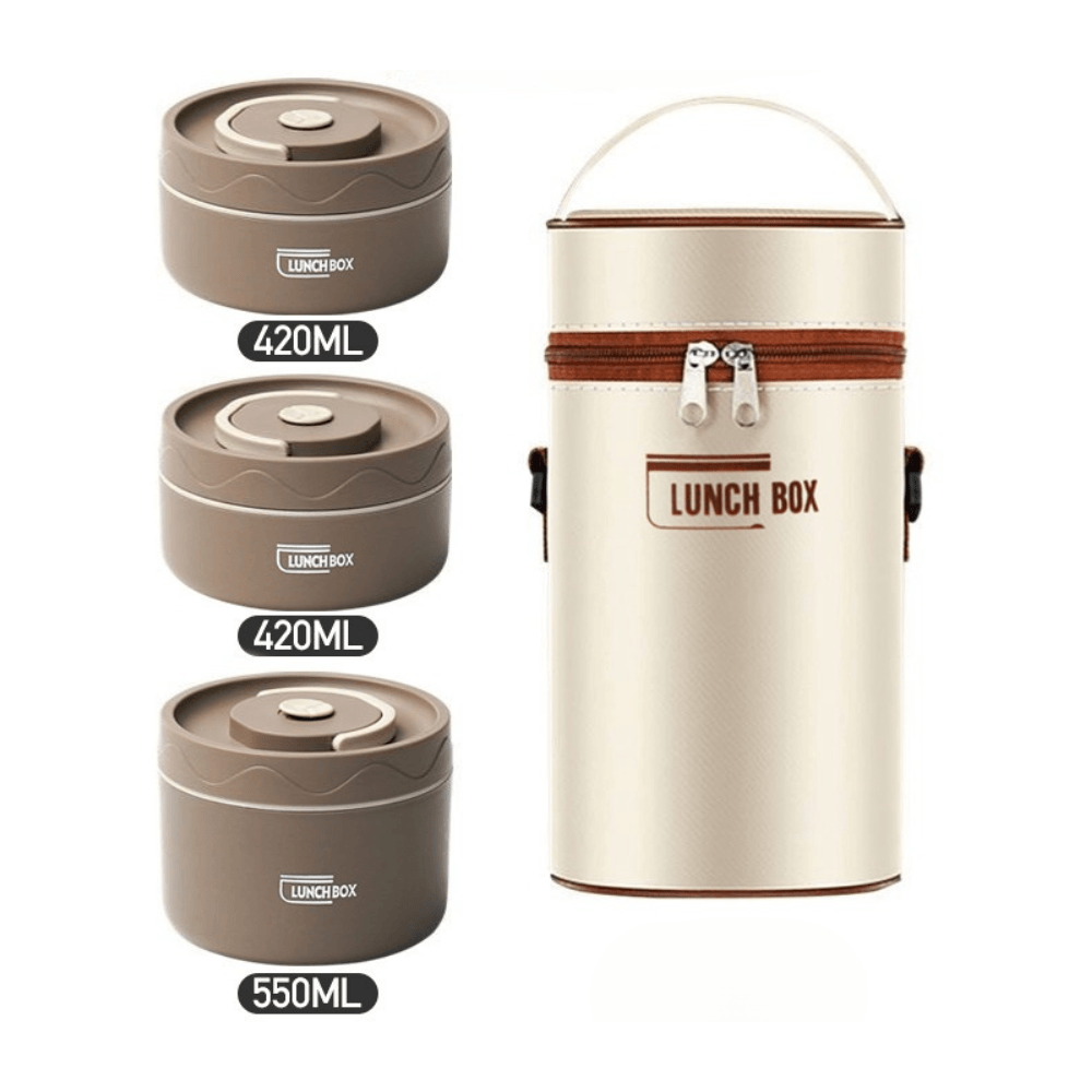 Kit Potes Térmicos Lunchbox Lavín: Praticidade e Organização para Suas Marmitas