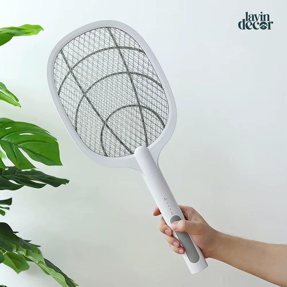 Raquete Mata-Mosquito - Com Ions de Atração