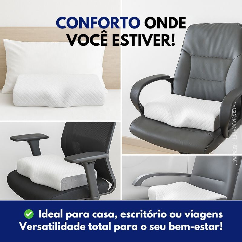 Cervical OrtoSupport: Travesseiro Ergonômico