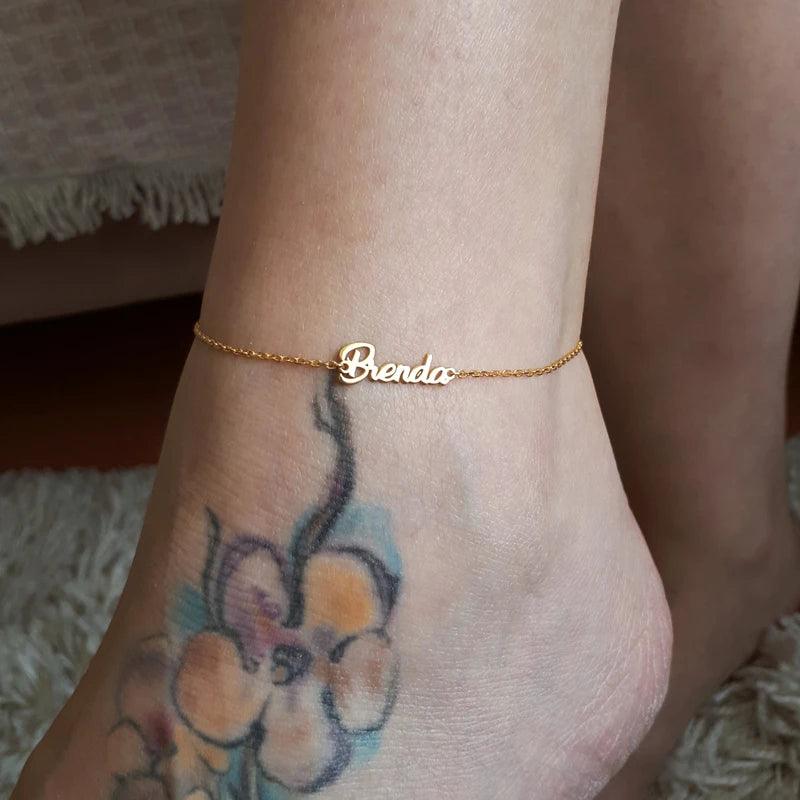 Tornozeleira personalizável - Modelo premium