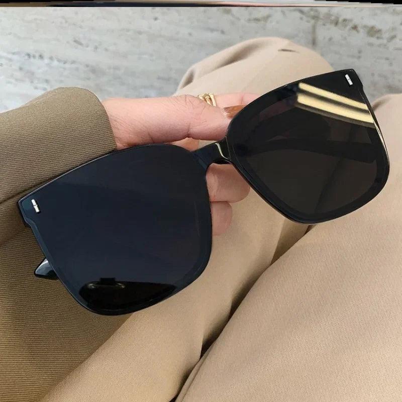 Óculos de sol Oversized - Retangular Retrô - Polarizado