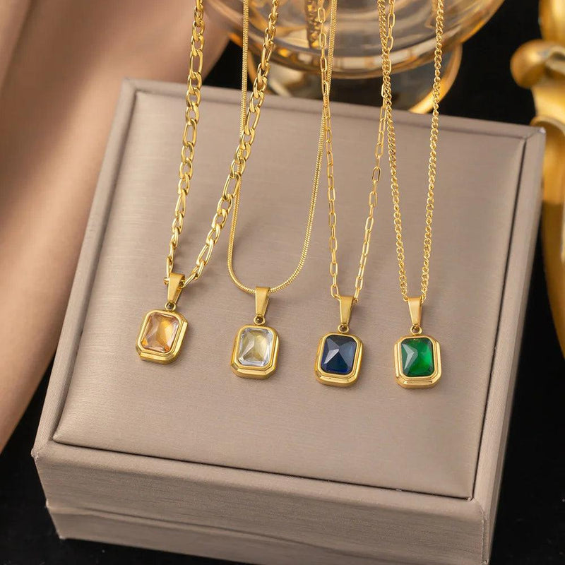 Colar retrô - Banho em ouro 18k - Últimas Unidades