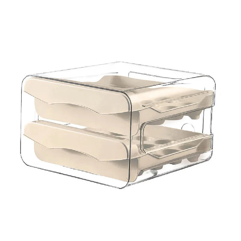 Duplo Gaveteiro Organizador Porta ovos