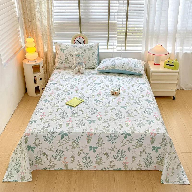 Lençol de Algodão Xadrez Kasa e Co   Estilo e Conforto para sua Cama