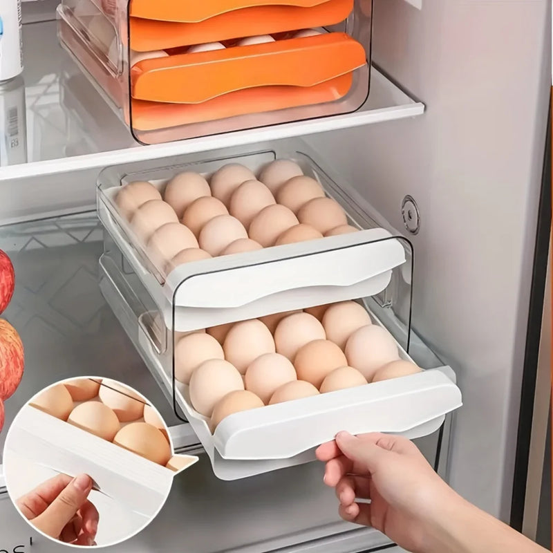 Duplo Gaveteiro Organizador Porta ovos