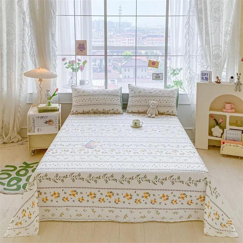 Lençol de Algodão Xadrez Kasa e Co   Estilo e Conforto para sua Cama