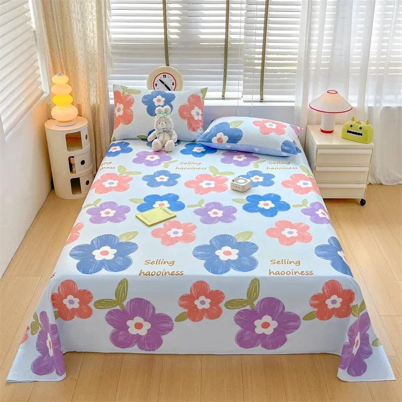 Lençol de Algodão Xadrez Kasa e Co   Estilo e Conforto para sua Cama