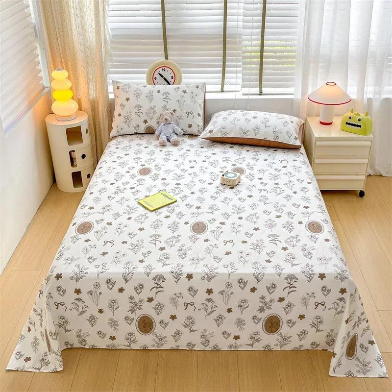 Lençol de Algodão Xadrez Kasa e Co   Estilo e Conforto para sua Cama