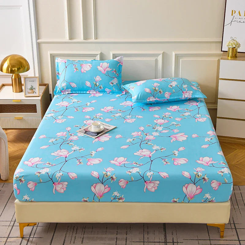 Lençol de Cama com Elástico – Toque Suave, Estilo Simples