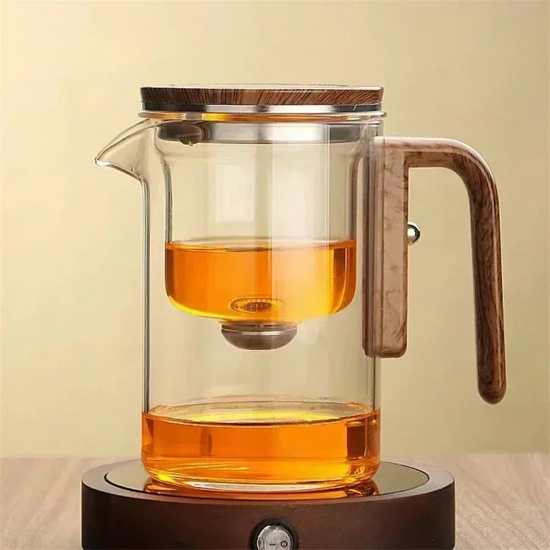 Bule de Vidro com Infusor - Para Cafés e Chás