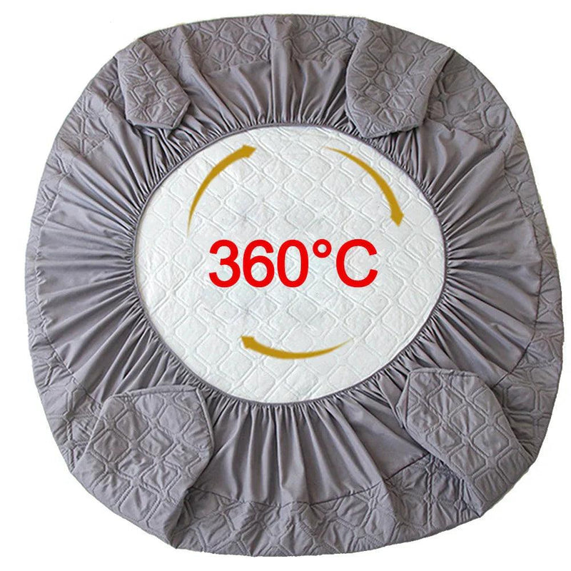 Protetor de Colchão Impermeável e Anti-Rasgo - 100% Algodão - 600 Fios Premium