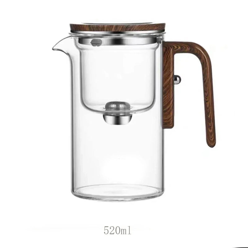 Bule de Vidro com Infusor - Para Cafés e Chás