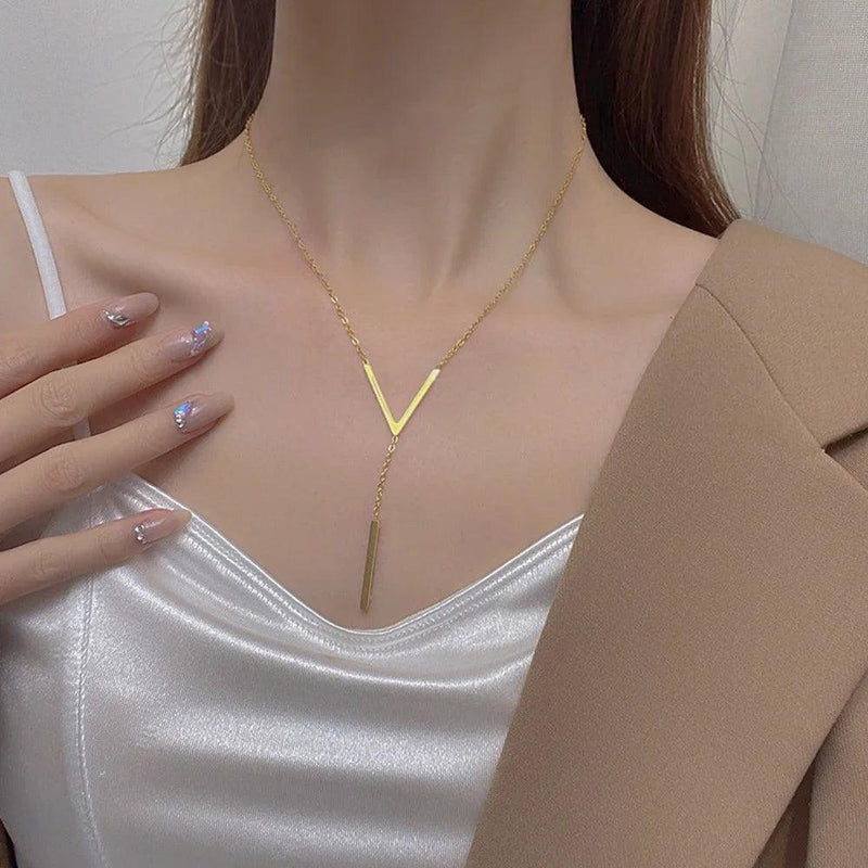Colar Longo - Aurora - Banho em ouro 18k - Exclusivo