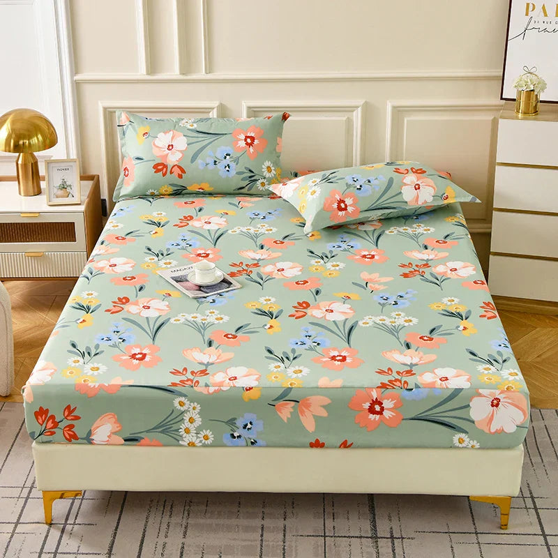 Lençol de Cama com Elástico – Toque Suave, Estilo Simples