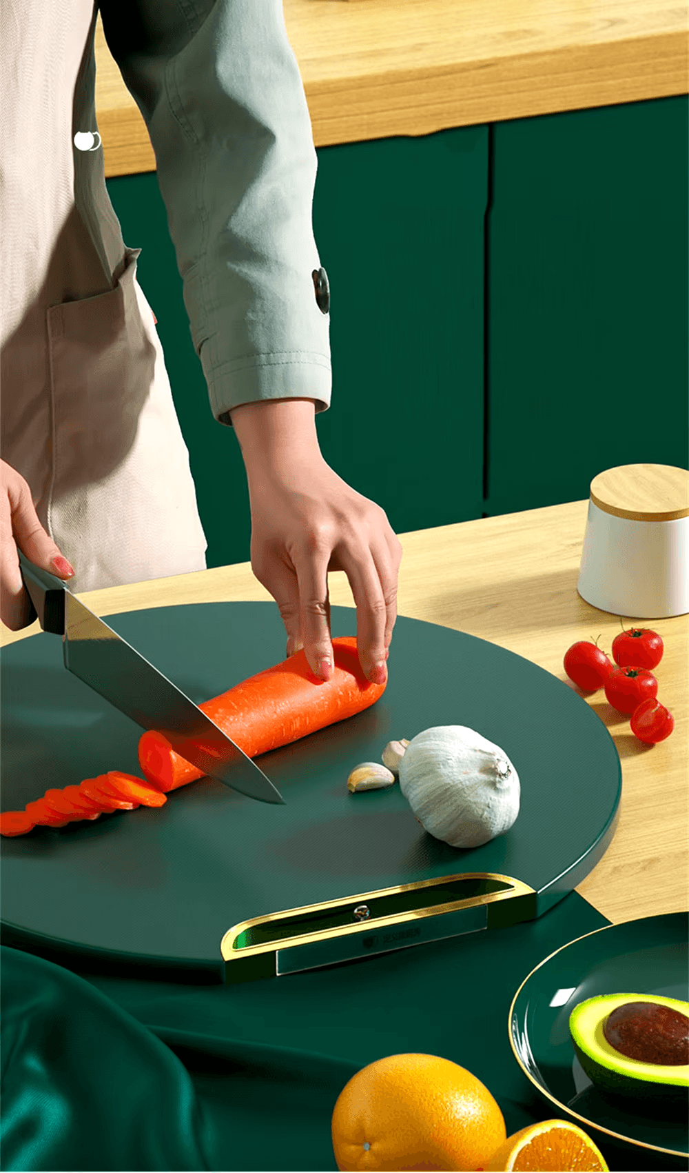 Tábua de Corte Antibacteriana Premium