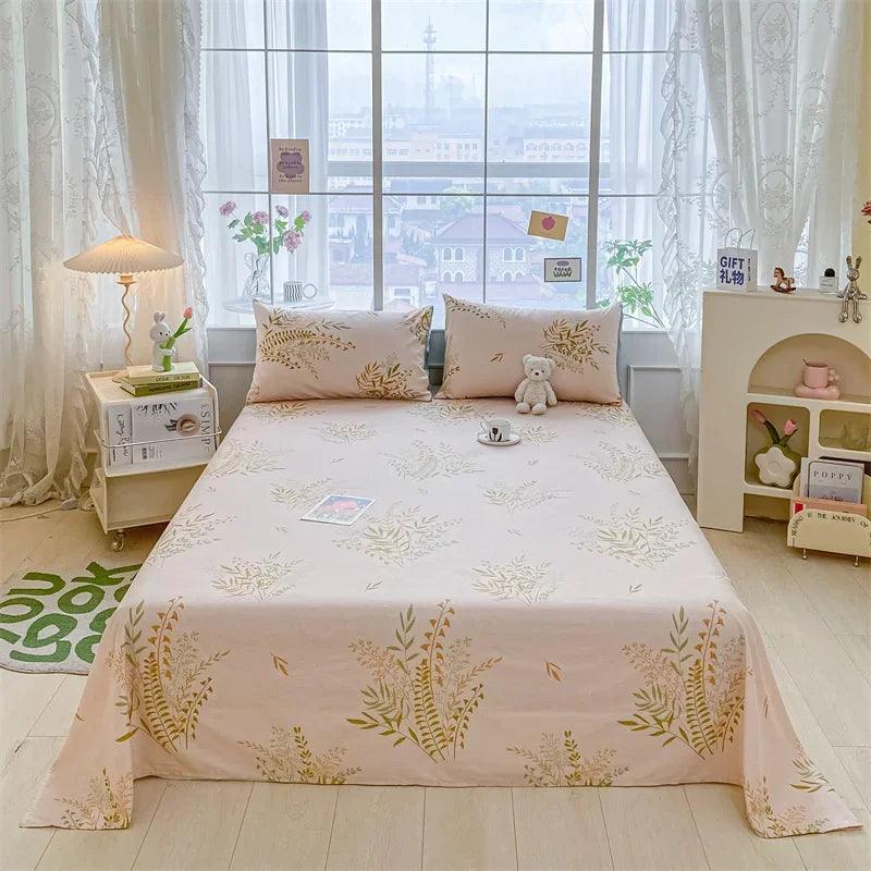 Lençol de Algodão Xadrez Kasa e Co   Estilo e Conforto para sua Cama