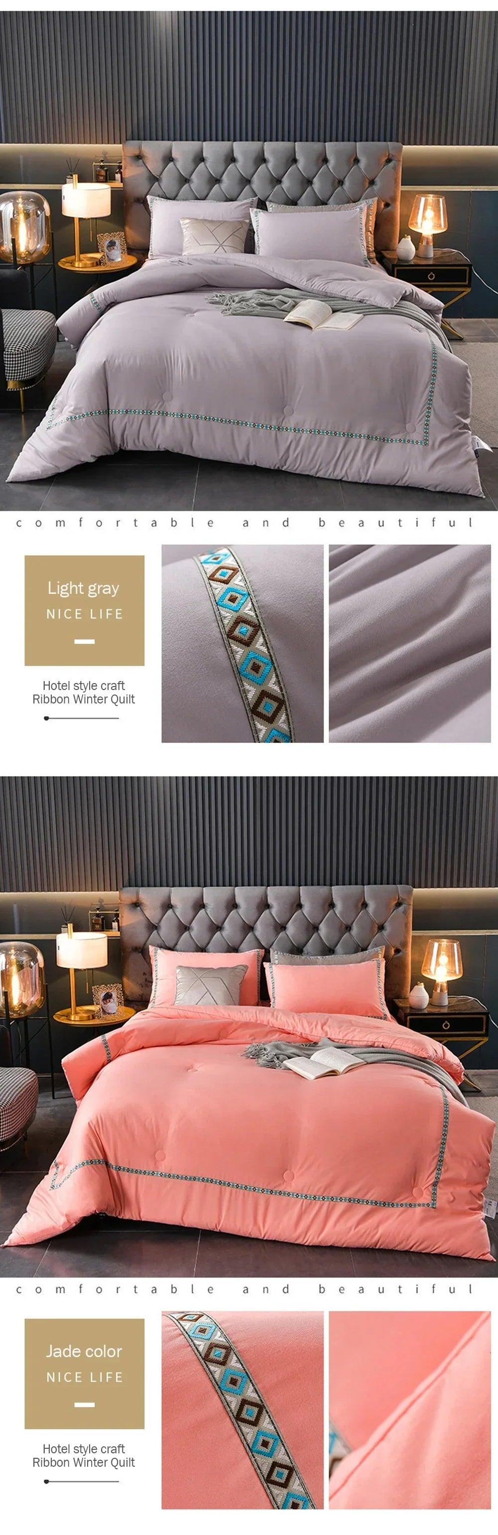 Edredom de Veludo Ultra Macio Luxo e Aconchego para Suas Noites