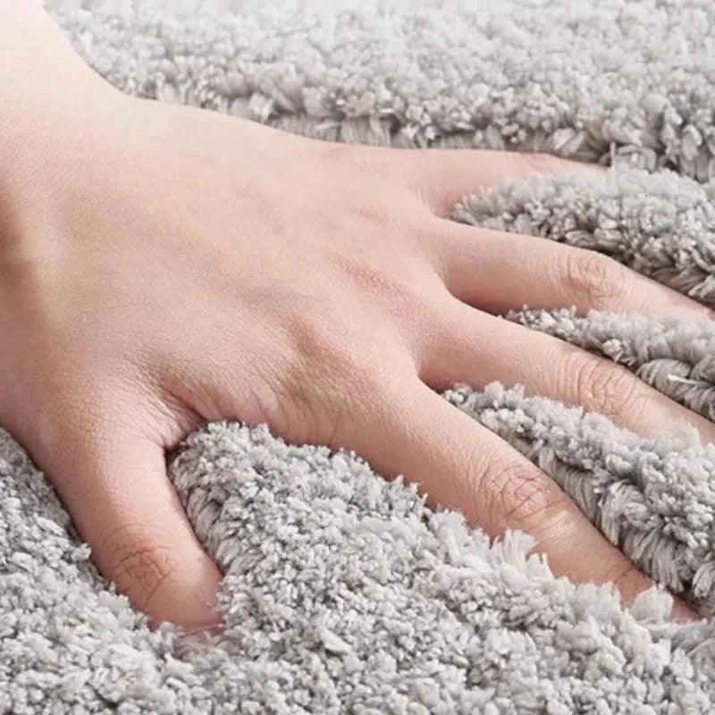 Tapete Acolchoado Antiderrapante e Absorvente - Para Banheiro