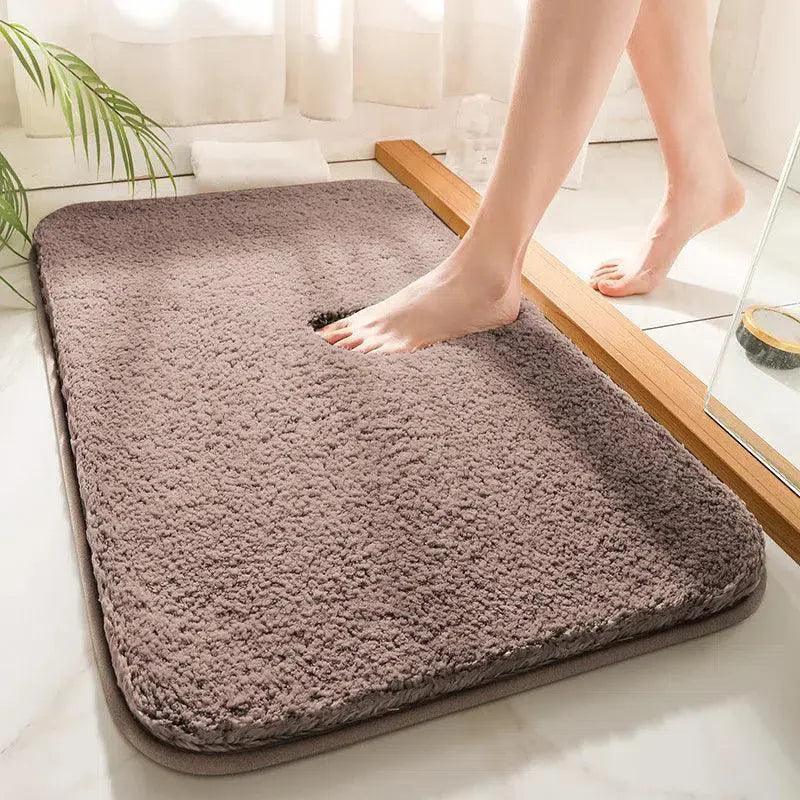 Tapete Acolchoado Antiderrapante e Absorvente - Para Banheiro