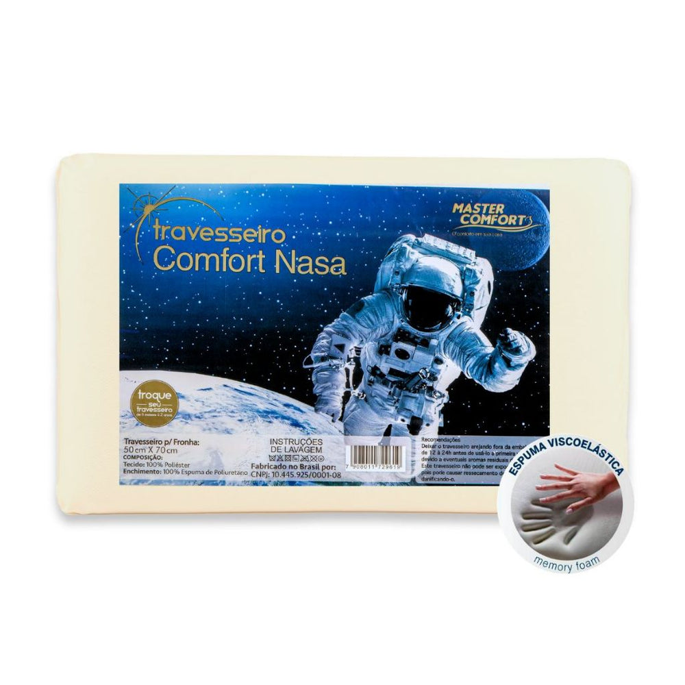 Kit 2 Travesseiros NASA | Viscoelástico Premium