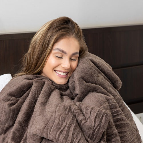 Kit Promocional - 3 Manta Microfibra Soft -  Felpudo Aconchegante Antialérgica