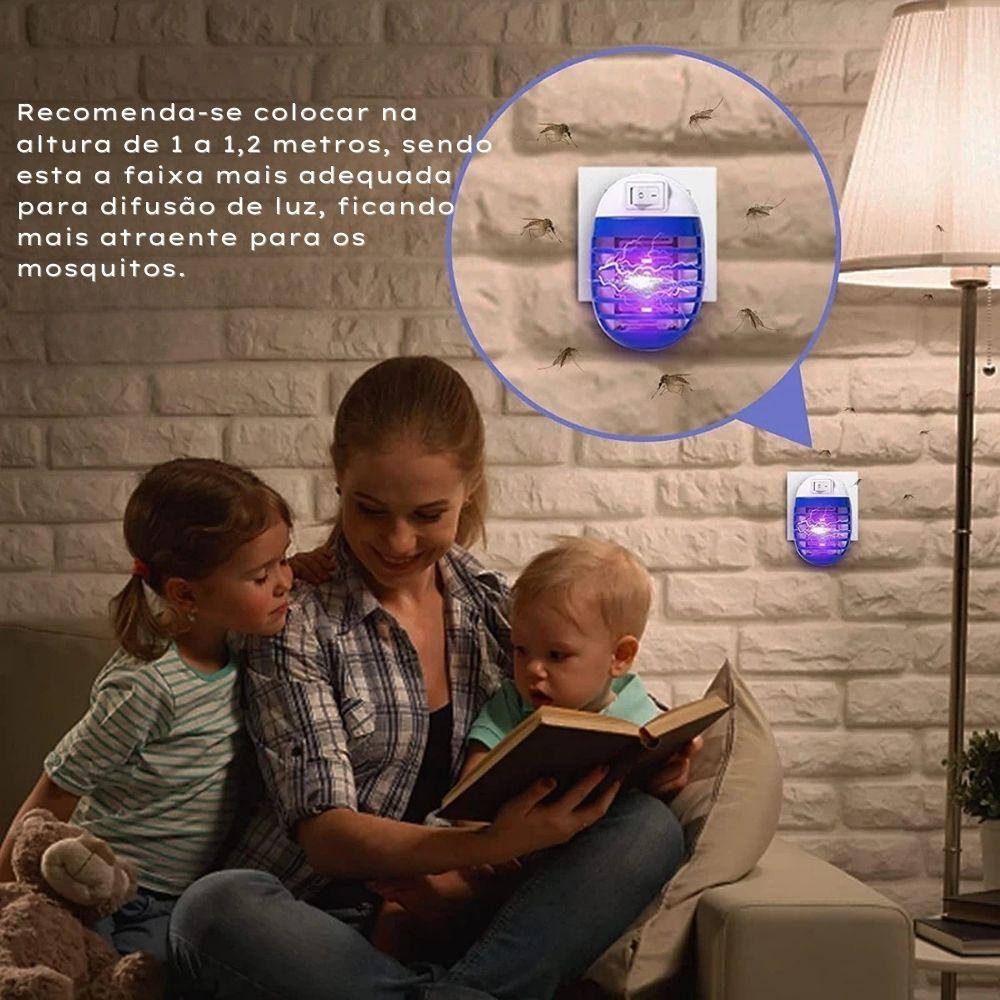 Lâmpada Mata-Mosquitos LED Killer