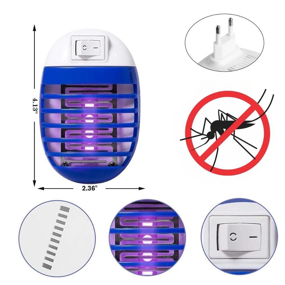 Lâmpada Mata-Mosquitos LED Killer