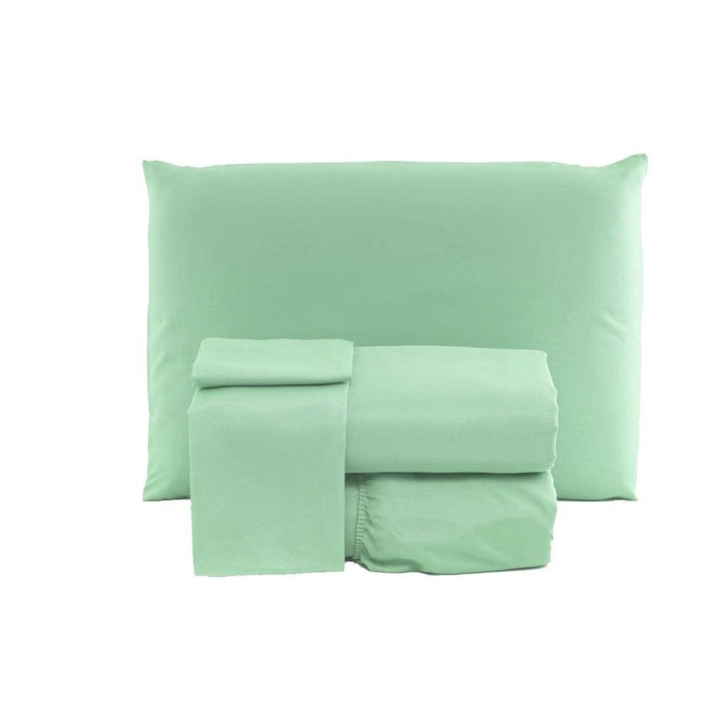Jogo de Lençol de Elástico Soft + Kit de Fronhas- 100% Poliéster