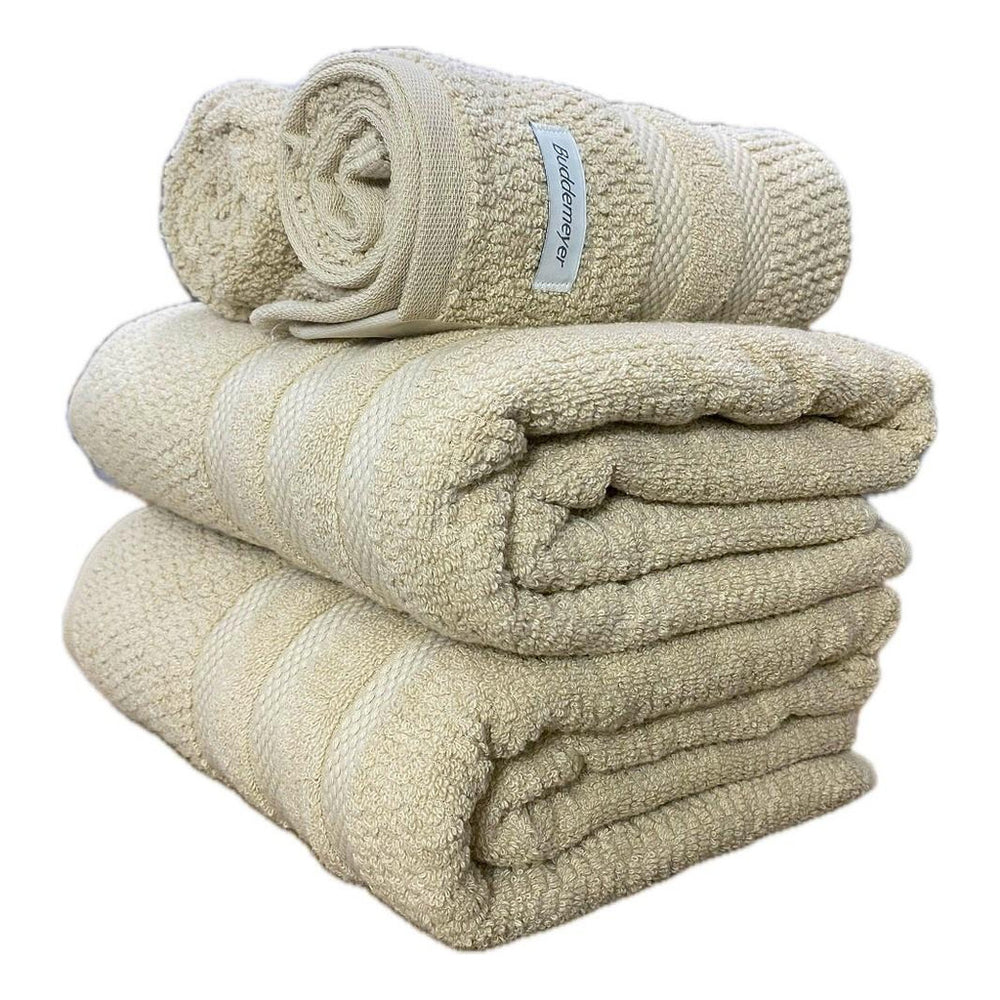 Jogo de Toalhas Buddemeyer Vanilla Extra Soft  4 Peças 100% Algodão