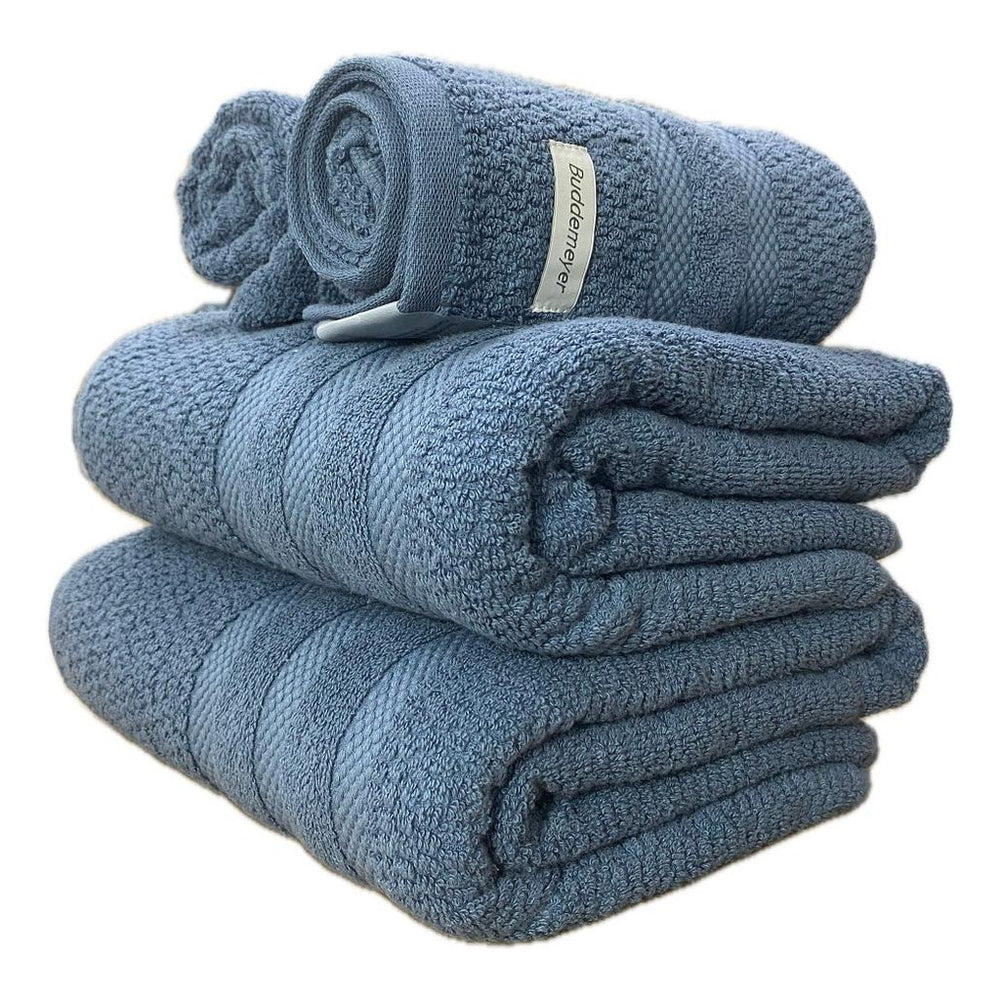 Jogo de Toalhas Buddemeyer Vanilla Extra Soft  4 Peças 100% Algodão