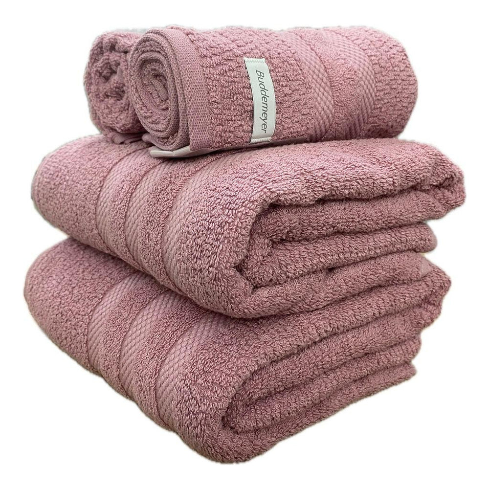 Jogo de Toalhas Buddemeyer Vanilla Extra Soft  4 Peças 100% Algodão